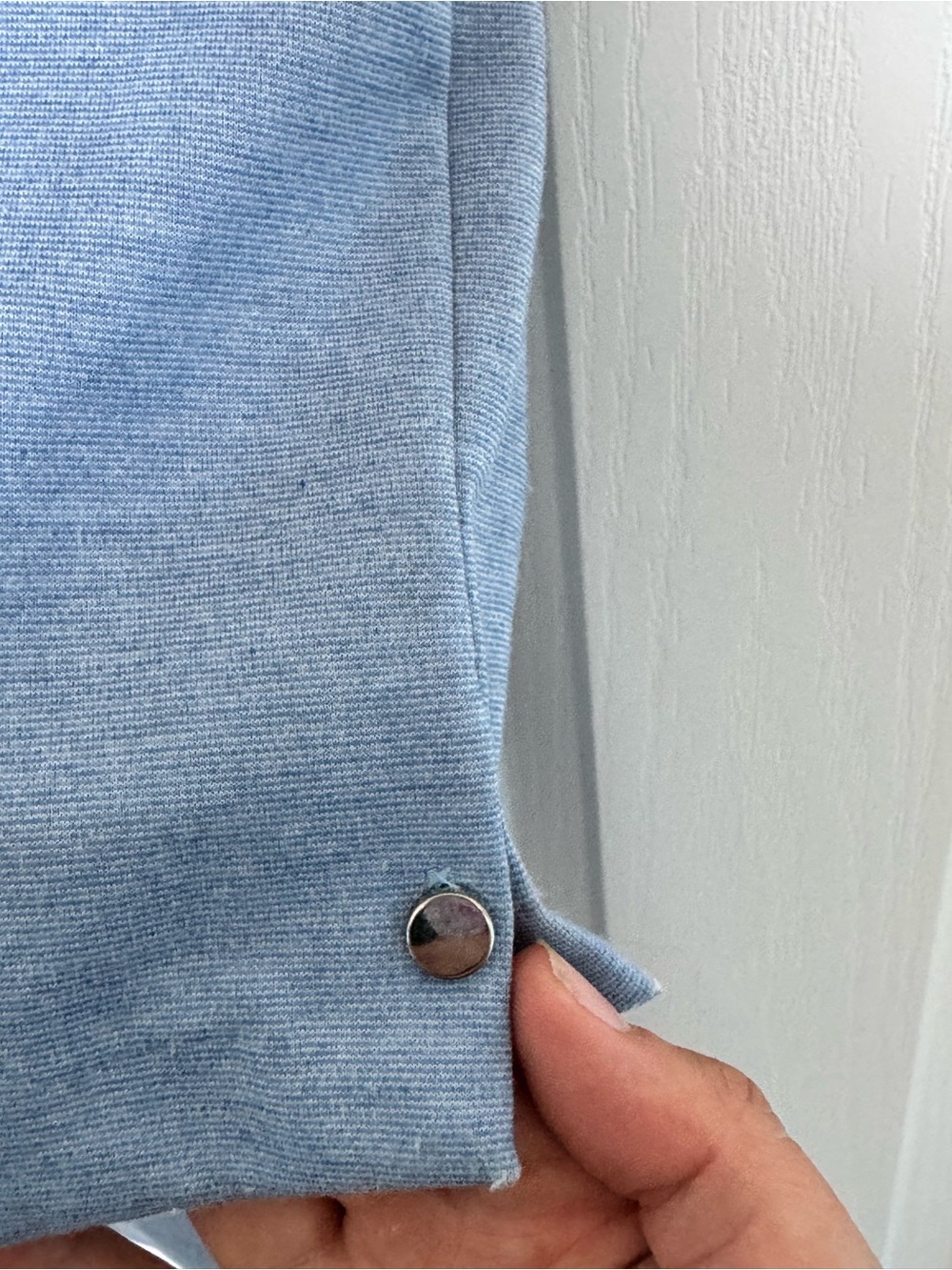 Dynamite Powder Blue Open-Front Blazer - Picture 5 of 8